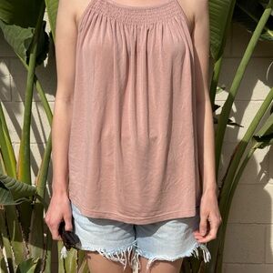 Women's Pink Halter Top